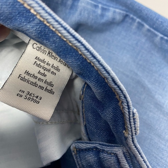 Women’s Calvin Klein Straight Leg Jeans Size W26 L32 - Picture 5 of 9